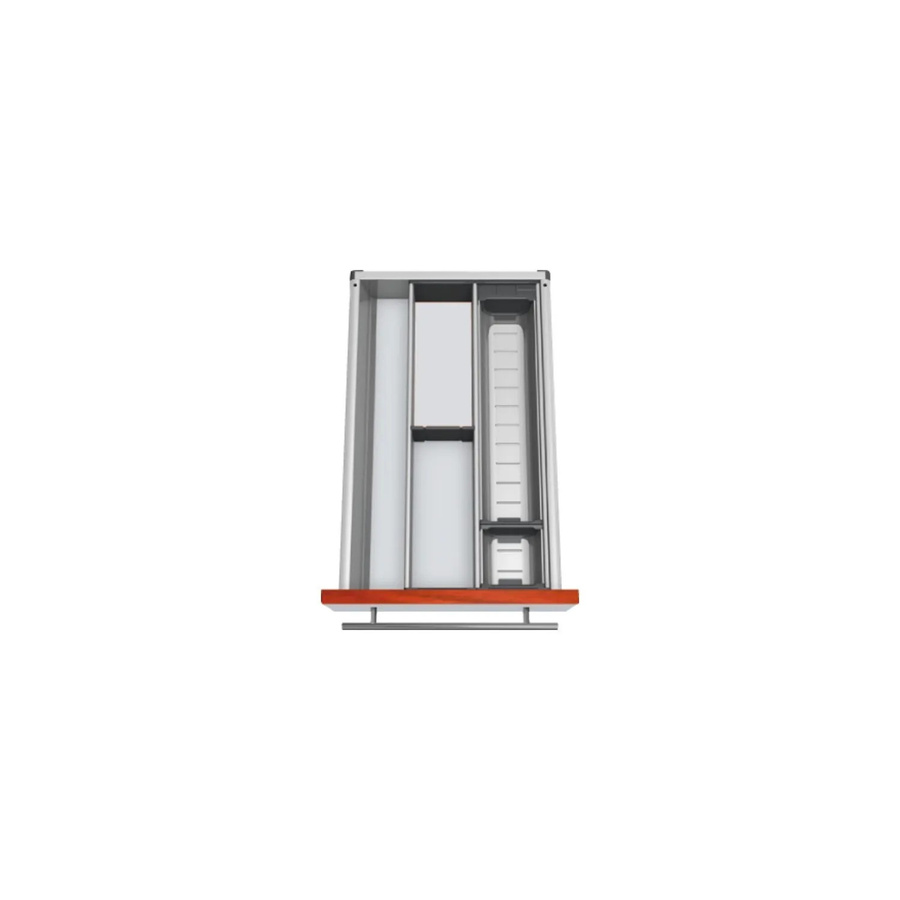 Blum Besteckeinsatz Orga-Line Facheinteilungs-Set Grau für Korpusbreite 350-449 mm und Nennlänge 450 mm - Bild 2