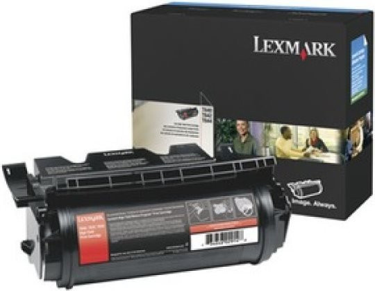 Lexmark Tonerpatrone Schwarz mit hoher Ergiebigkeit für 21000 Seiten - Bild 1