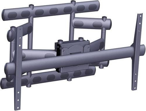Vogel's PFW 6855 TV-Wandhalterung in Grau für 65 bis 82 Zoll, neigbar, rotierbar und ausziehbar - Bild 1