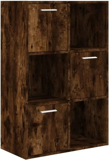 vidaXL Lagerschrank Räuchereiche Braun B/T/H: 60 x 29,5 x 90 cm - Bild 1