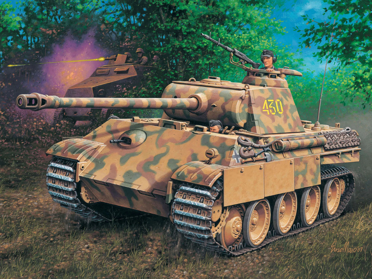 Revell PzKpfw V Panther Ausf.G (Sd.Kfz. 171), Modellfahrzeug, 1:72 - Bild 3