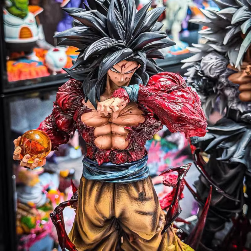 Bandai Dragon Ball Z Ssj4 Goku Figur, Actionfiguren, mit Austauschbaren Händen - Bild 4