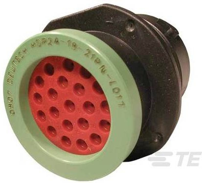 TE Connectivity Buchsengehäuse-Kabel HDP24-18-21PN-L017 in Schwarz und Multicolour - Bild 1