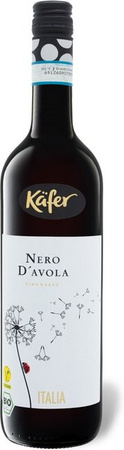 Käfer Nero d'Avola DOC Rotwein trocken 2024 vegan 0,75 l