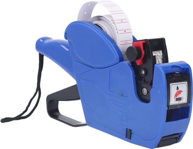 ZuiyouJewelry Preisetikettiergerät mit 8 Markierungsziffern in Blau - Bild 1