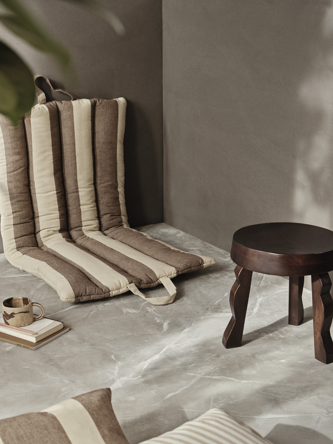 Ferm Living Strand Faltmatte aus Bio-Baumwolle in Multicolour mit Tragegriff - Bild 3
