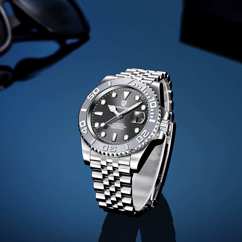 PAGANI DESIGN Automatik-Armbanduhr Edelstahl, 40 mm, Herren - Bild 5