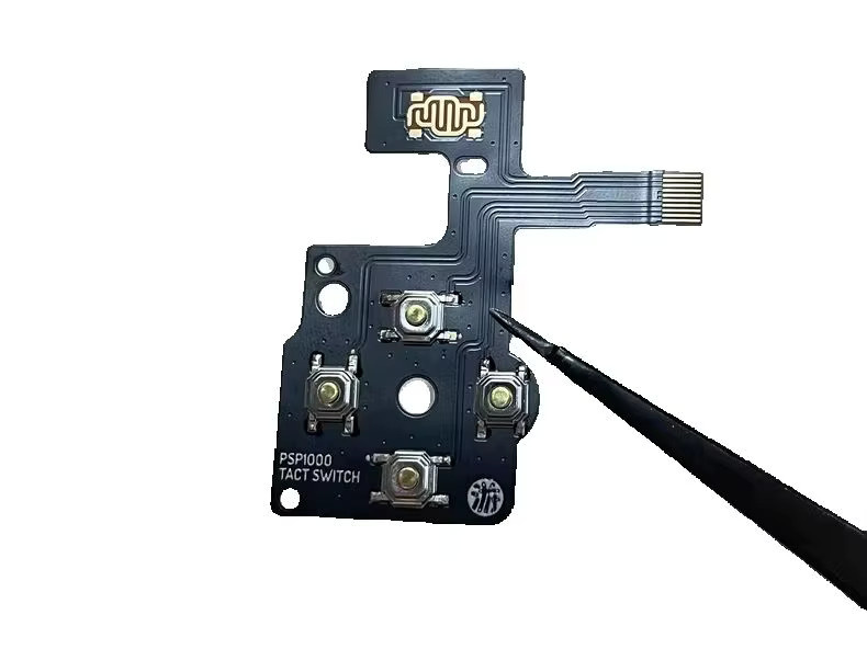 PSP1000 Microswitch-Kit mit originalen Alps-Mikroschaltern in Schwarz - Bild 2