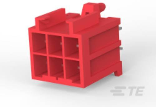 TE Connectivity Tray 179841-2 Rot - Bild 1