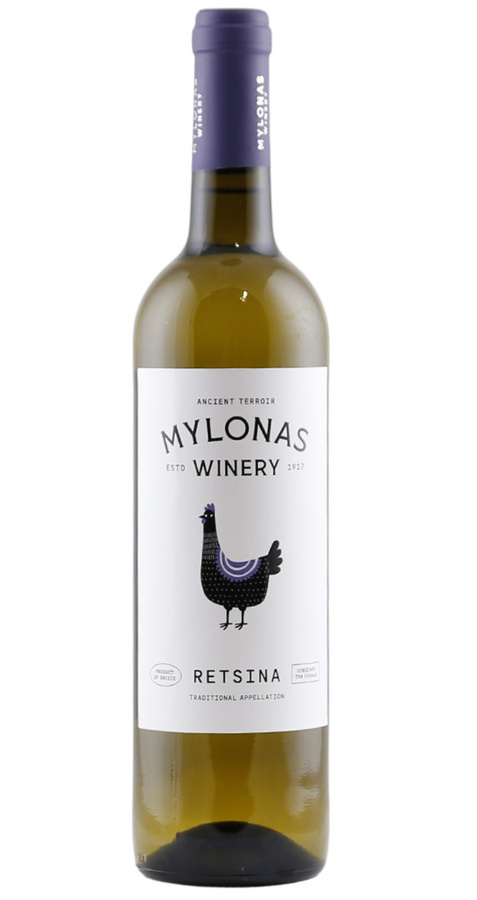 Mylonas Wines Retsina Kertea, trocken, Weißwein, 2025, 0,75 l - Bild 2