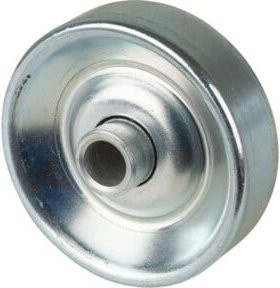 BS Rollen Räder aus Stahlblech in Silber - Bild 1