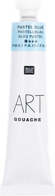 Rico Design ART Gouache Pastellblau 22 ml - Bild 1