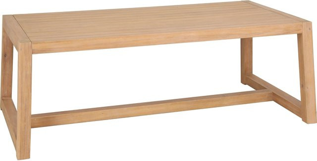 Gartentisch Allendale Rechteckig aus Akazie in Braun mit Latten-Optik B: 219 cm, T: 113 cm - Bild 1