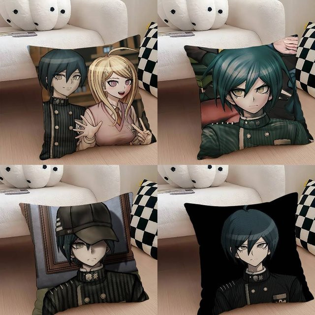 52TOYS H-Shuichi Saihara-W Kissenbezug aus Polyester mit Reißverschluss, B/T/H: 40 x 40 x 40 cm - Bild 1