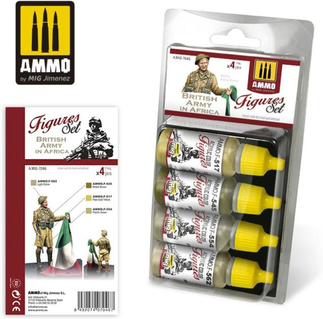 AMMO by MIG Jimenez British Army in Africa, Soldaten, CE-gekennzeichnet - Bild 1