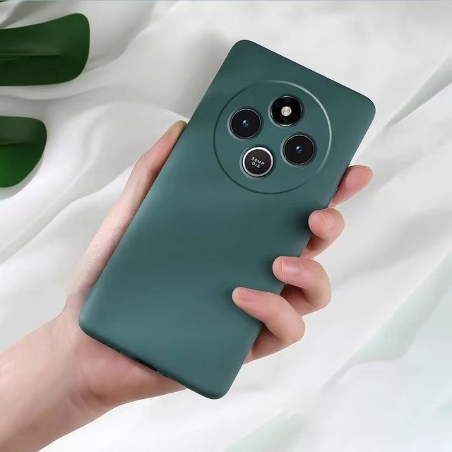 Stoßfeste TPU Silikon Schutzhülle für Xiaomi Redmi 14C, Redmi A4, Redmi A3 Pro und POCO C75 in Grün - Bild 1