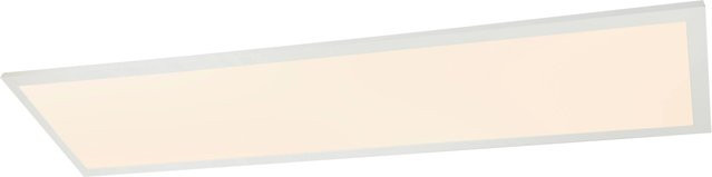 Globo LED-Deckenleuchte Rosi in Weiß, dimmbar mit Fernbedienung und CCT-Funktion, B/T/H: 120 x 30 x 4 cm - Bild 1