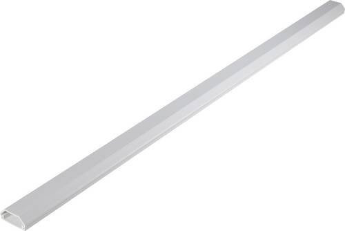 Sygonix Kabelkanal SY-5045570 in Weiß, Länge: 100 cm, Breite: 3,7 cm, Höhe: 1,8 cm - Bild 1