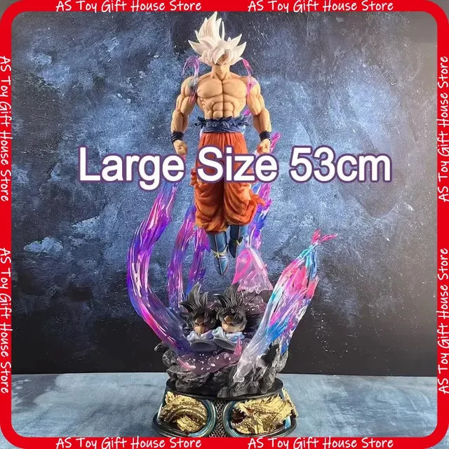 Bandai Dragon Ball Ultra Instinct Son Goku Kakarotto Actionfigur, mit Lichtfunktion, 53cm - Bild 1