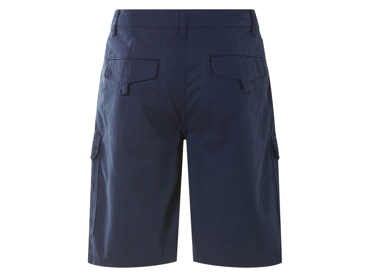 LIVERGY Herren Cargo Bermuda, Navy, 54 - Bild 3