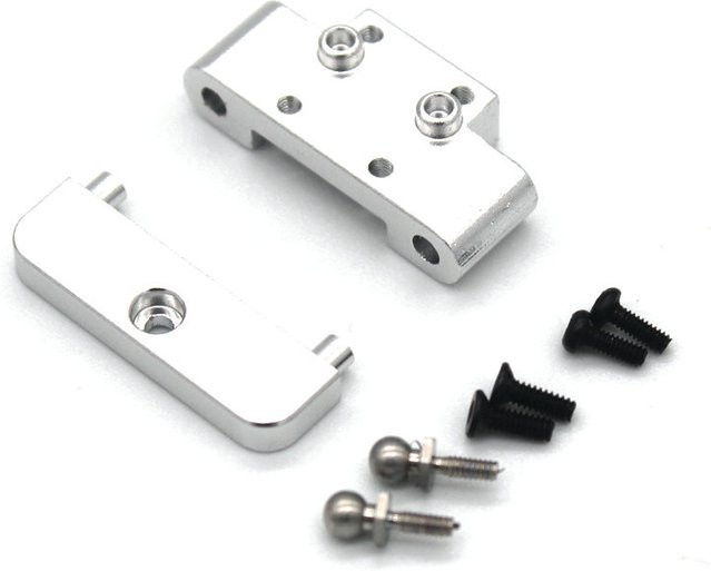Losi Metall-Hinterachsblende für 1/24 Micro-B 2WD Buggy, Zubehör, Rot - Bild 1