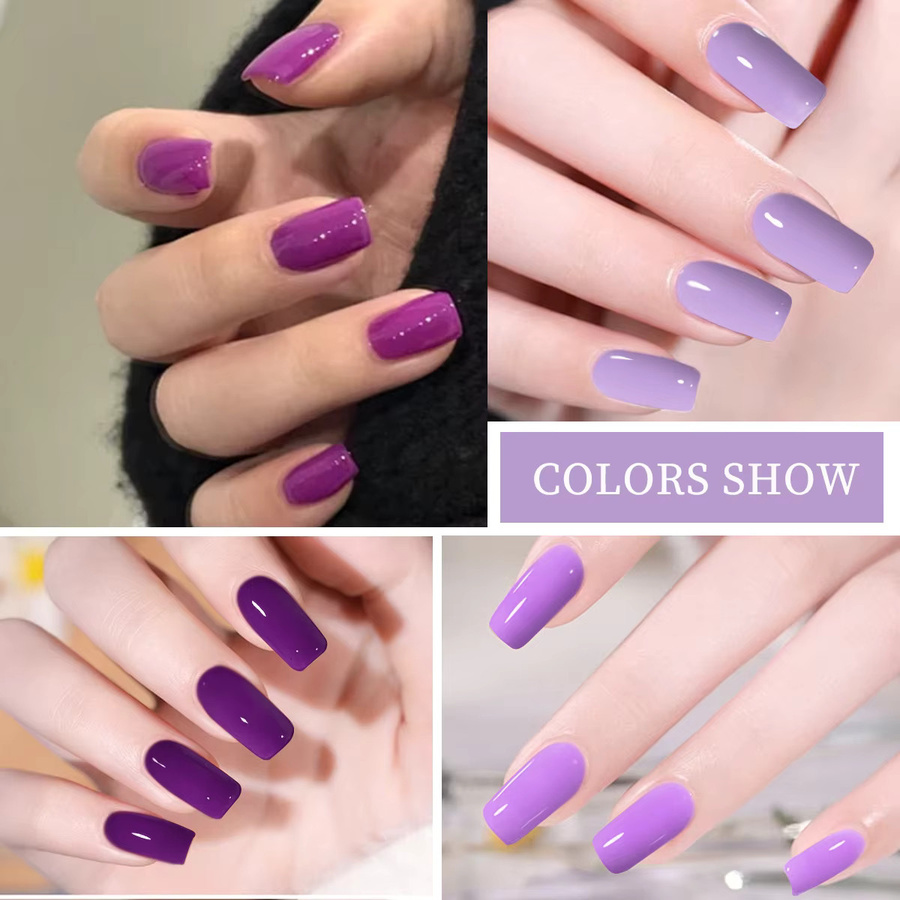 Faandin Nagellack-Gel-Set, Perlglanz, 10 Flaschen, Schimmernd - Bild 2