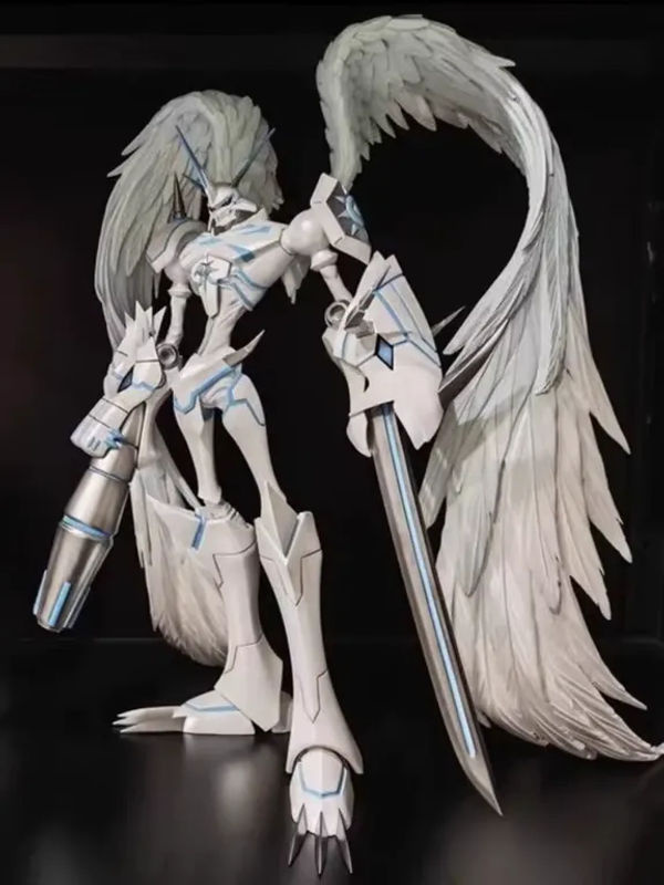 Bandai Digimon Omegamon Barmherziger Modus Figur in Weiß, Höhe: 19 cm - Bild 6