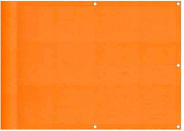vidaXL Balkon-Sichtschutz aus Polyester-Oxford in Orange, Breite: 75 cm, Länge: 1000 cm - Bild 1
