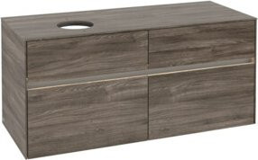 V&B Waschtischunterschrank Collaro mit LED-Beleuchtung, B/T/H: 120 x 54,8 x 50 cm - Bild 1