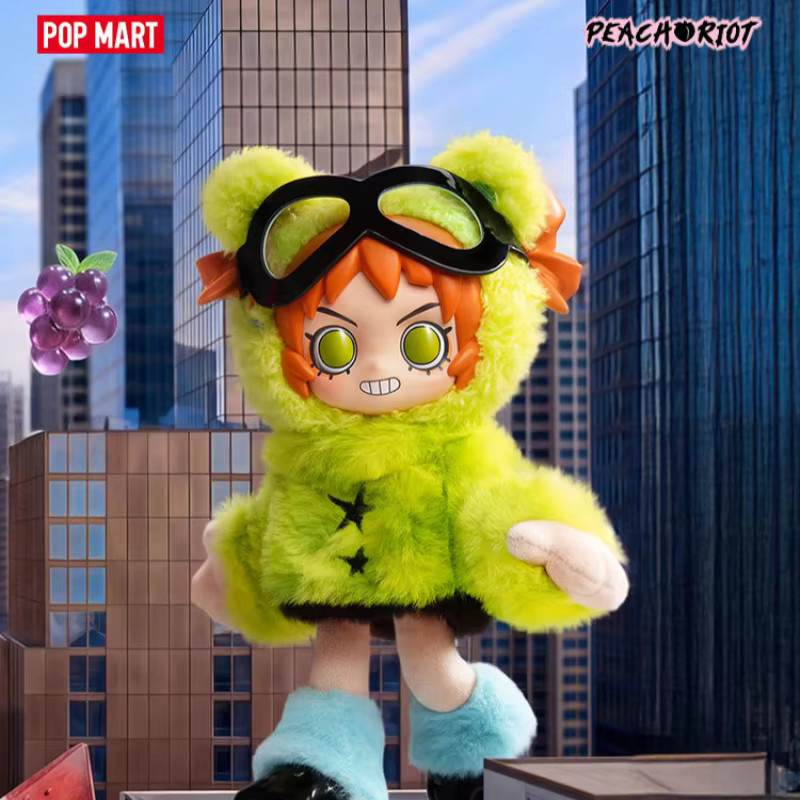 POPMART Peach Riot Fruit Punch Serie, Plüsch-Anhänger Blindbox, Spielzeug - Bild 3