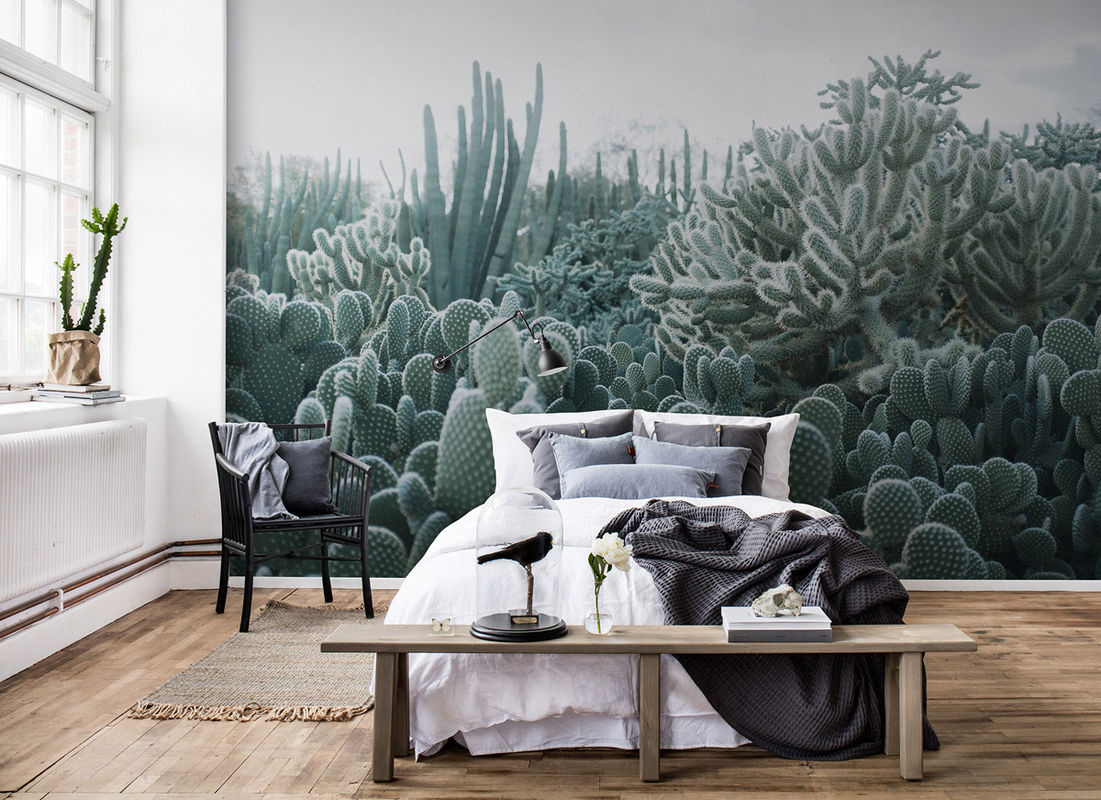Rebel Walls Mural Cacti Wandtattoo in Grün mit floralem Design im modernen Stil - Bild 2
