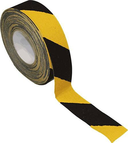 B-Safety AR246050 Antirutschbelag formbar Gelb Schwarz L: 18,3 m, B: 5 cm - Bild 1