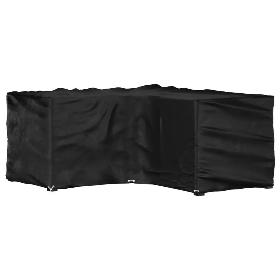 vidaXL Gartenmöbel-Abdeckung in L-Form mit 12 Ösen, H x B x T: 90 x 185 x 185 cm - Bild 2