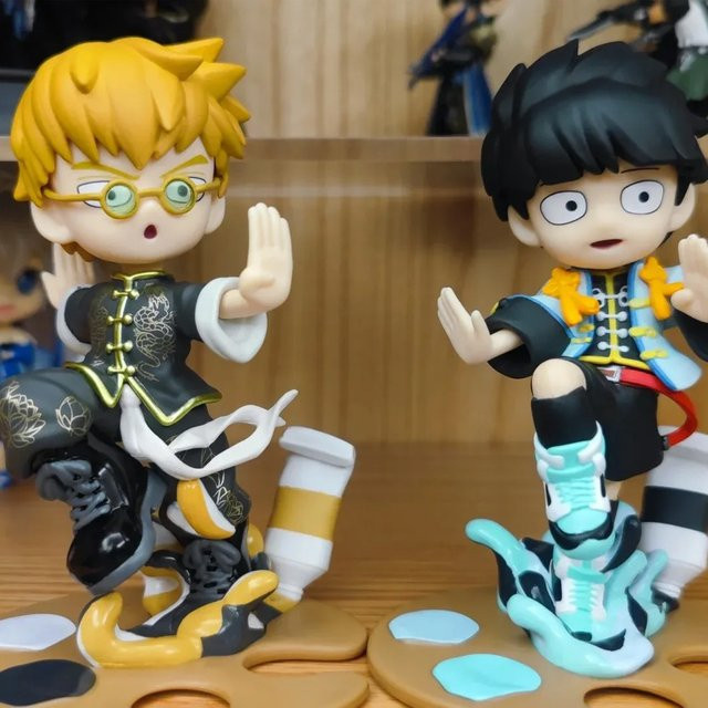 Bandai Mob Psycho 100 Shigeo Kageyama Arataka Reigen, Anime-Figur, Kunststoff, Bunt / Mehrfarbig - Bild 1