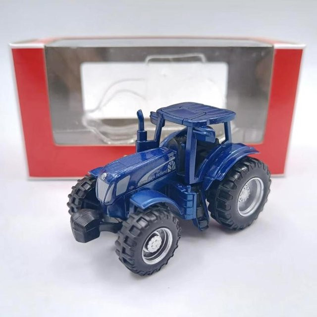 Norev Klassischer Traktor, Modellauto, 1:87, Metall, Blau, ab 14 Jahren - Bild 1