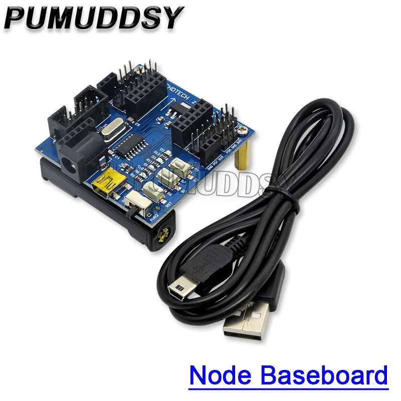 PUMUDDSY Zigbee-Modul CC2530 UART Wireless Core Board mit Sensorknoten Baseboard und CC2530F256 Serial Port 2,4 GHz in Blau - Bild 2