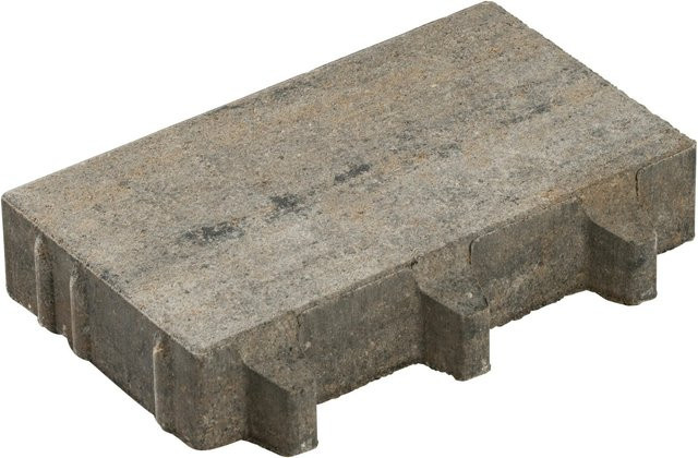 Diephaus Pflaster Lumo Öko PE2 Muschelkalk in Grau und Multicolour B/T/H: 30 x 20 x 6 cm - Bild 1