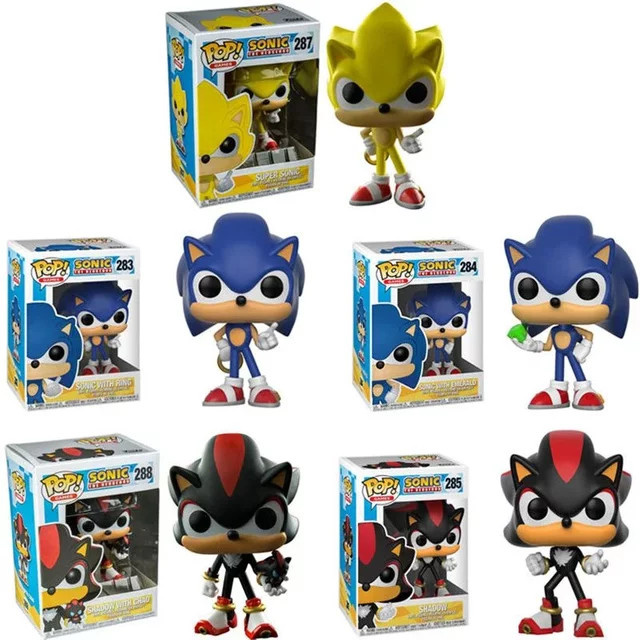 Funko Sonic mit Ring mit Emerald Shadow, Actionfigur, Einzelfigur - Bild 1