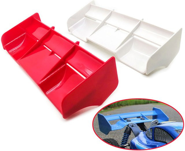 RC Auto Off Road Buggy Flügel Körper Spoiler, 1:8, Schwarz, Bunt / Mehrfarbig, Kunststoff - Bild 1