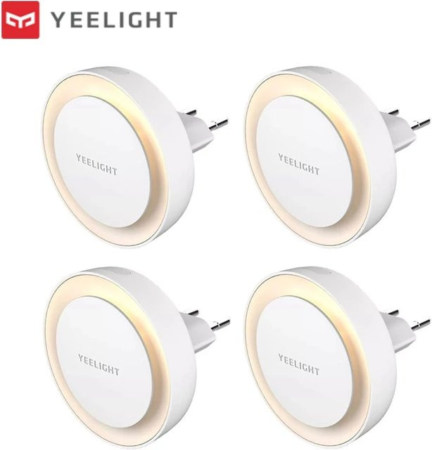 Yeelight Intelligentes LED Nachtlicht mit Lichtsensor in Weiß und warmweißem Licht - Bild 1