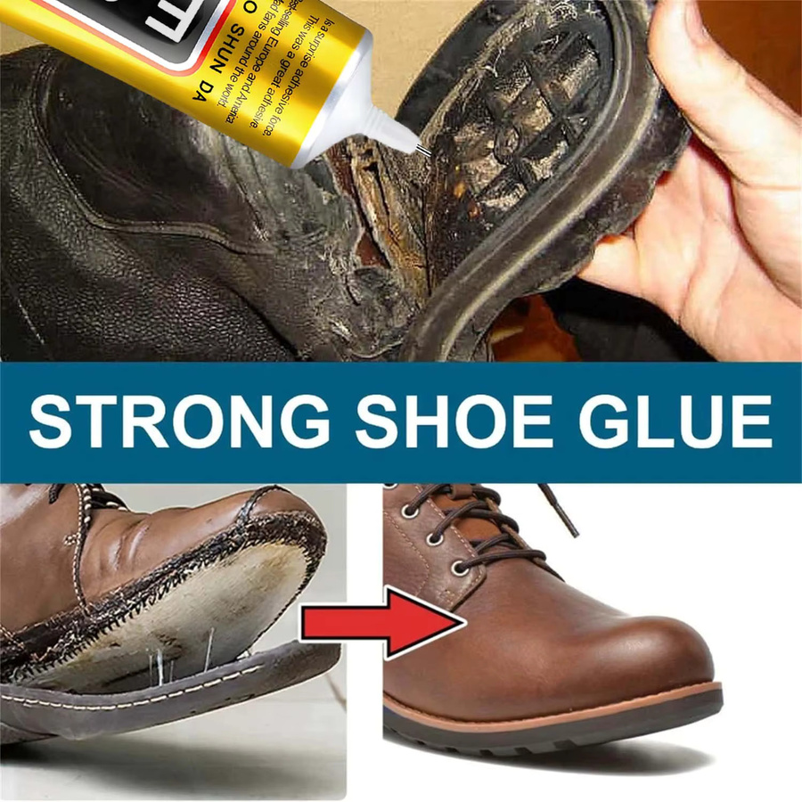 LOOLIFL E-8000 Universeller Schuhkleber, wasserfester Reparaturkleber für Sneaker, Stiefel und Leder - Bild 4