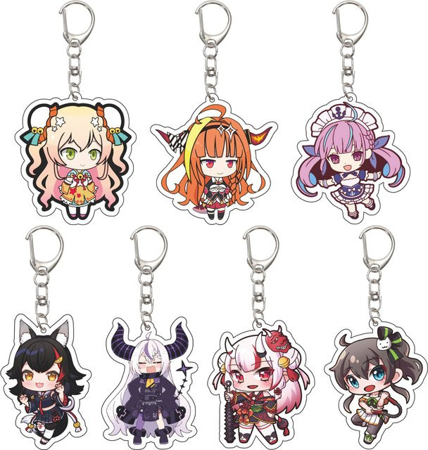 Bandai Anime Vtuber Hololive Acryl-Schlüsselanhänger - Bild 1