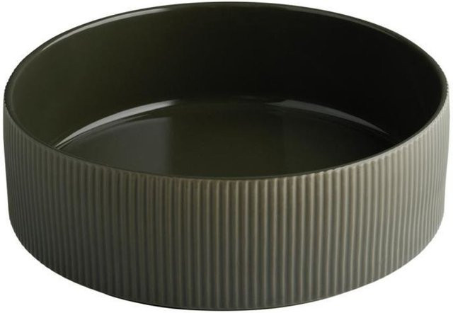 APS Schale THE GRID aus Porzellan, braun, Durchmesser: 26 cm, Höhe: 8,5 cm - Bild 1