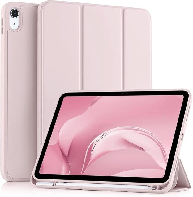 Apple iPad Pro 11 Zoll Schutzhülle mit Stifthalter in Rosa - Bild 1
