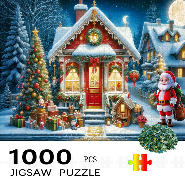 AZNM Weihnachts-Puzzle, 1.000 Teile - Bild 1
