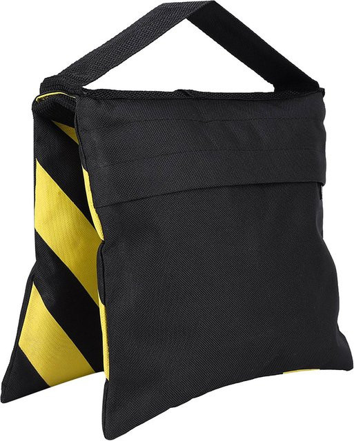 Shoemst Sandsack mit gelb-schwarzen Streifen für Lichtstative und Videostative - Bild 1