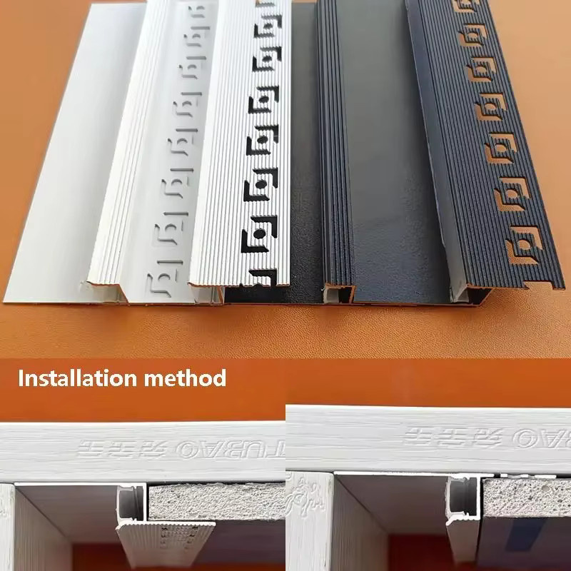 KSDLIGH LED Aluminium-Profil für eingebettete Deckenplatten und Eckeneinsätze in Weiß zur Hintergrundbeleuchtung und Wandwaschung - Bild 3