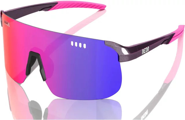 Neon Sky 3.0 Air Sonnenbrille, randlos, wrap, pink, multicolour, Unisex - Bild 1