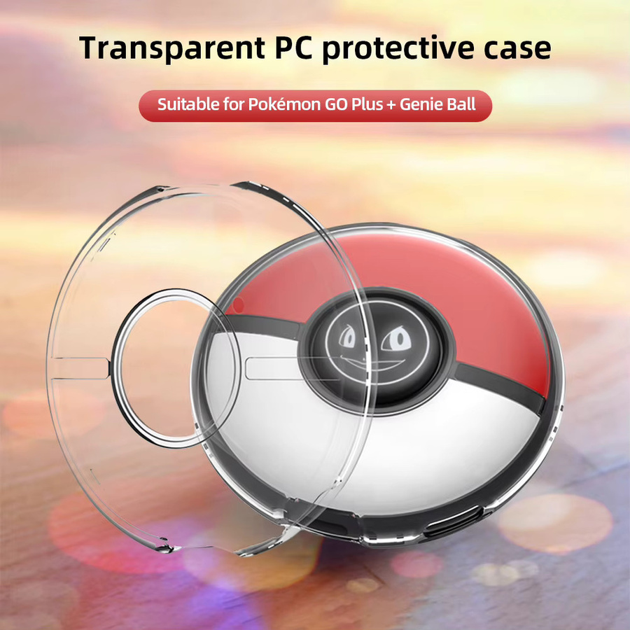 ALLOYSEED Transparente Schutzhülle mit Silikonpolster für Pokémon Go Plus + Crystal - Bild 3