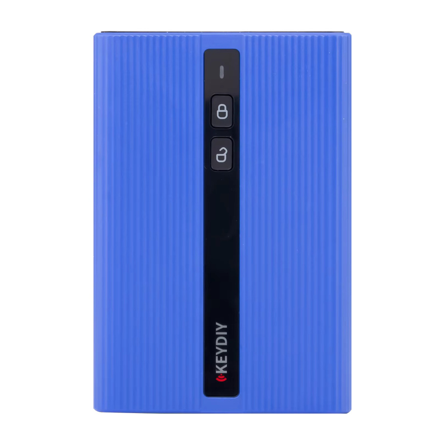 KEYDIY PAK09 Bluetooth Telefonschlüssel-Adapterbox für schlüssellosen Zugang mit Unterstützung für bis zu 6 physische Schlüsselzusätze in Blau - Bild 4